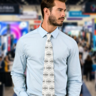 Logo Upload Custom Business Neck Tie