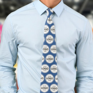 Logo Upload Custom Color Business Neck Tie