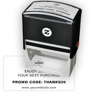 Logo Upload Custom Discount  Self-inking Stamp