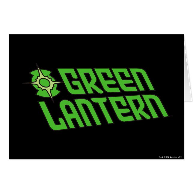 Logo vert lanterne rayé (Devant horizontal)