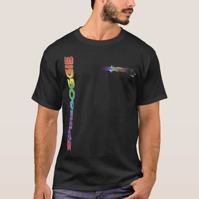 Logo vertical Speedoggie T-shirt (Devant)