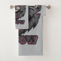 Logo vintage japonais Anime Grey Cat