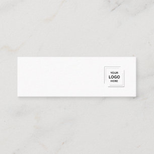Logo White Stud Earring Jewellery Display Card