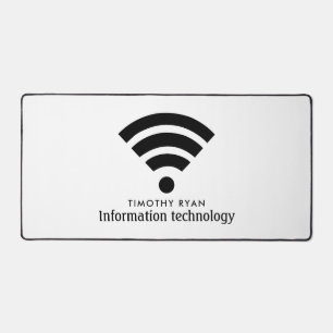 Logo Wi-Fi noir, Technologie de l'information, Ord