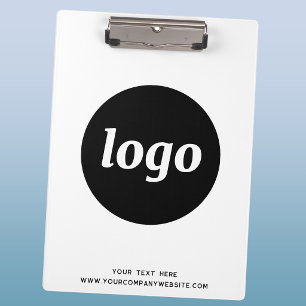 Logo with Text Business Branding Promotional Clipboard