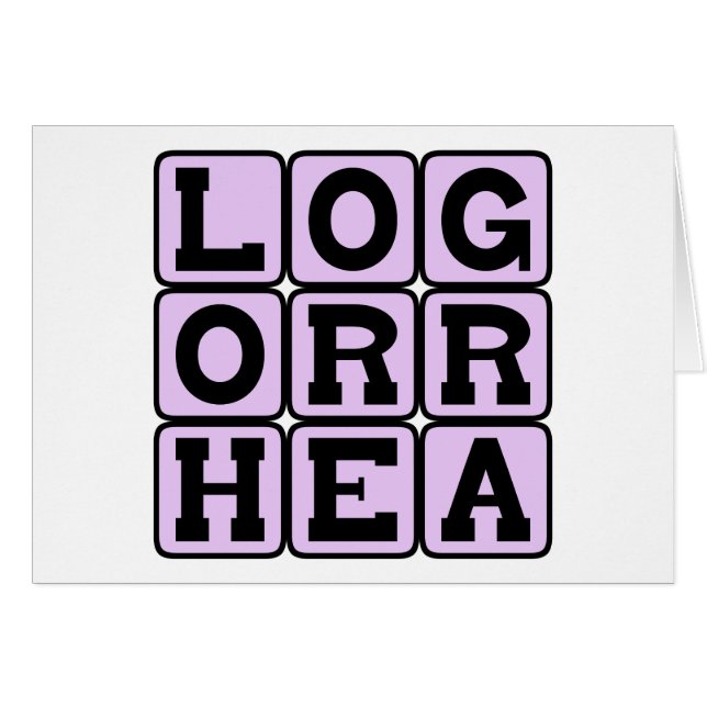 Logorrhea, Incoherent Talkativeness (Front Horizontal)
