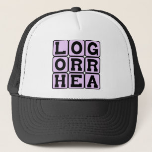 Logorrhea, Incoherent Talkativeness Trucker Hat