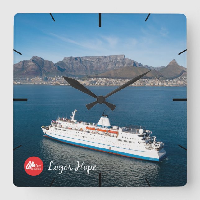 Logos Hope in Cape Town Clock (Front)
