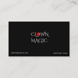 Logos Red Nose Business Card