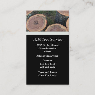 Logs Business Card