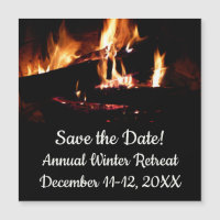 Logs in the Fireplace Warm Fire Photography