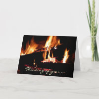Logs in the Fireplace Warm Fire Photography