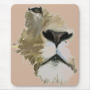 loin face mouse pad
