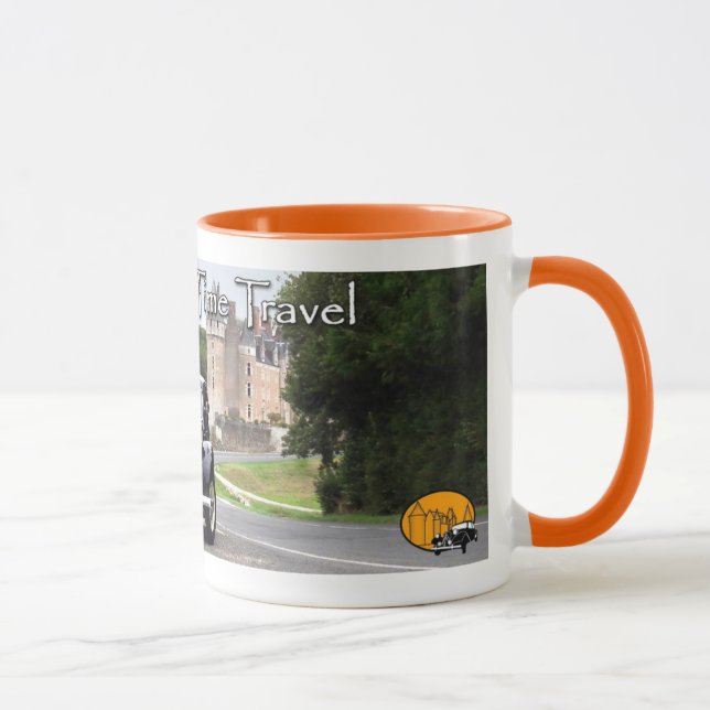 Loire Valley Time Travel coffee cup (Right)