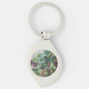 Loire Valley Vineyard – French Grape Painting Keychain