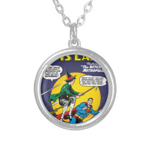 Lois Lane #1 Silver Plated Necklace