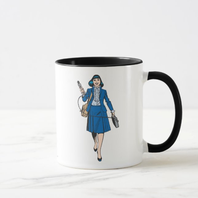 Lois Lane with Microphone Mug (Right)