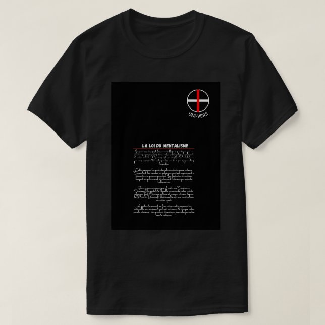 lois universelles Classic TShirt (Design devant)