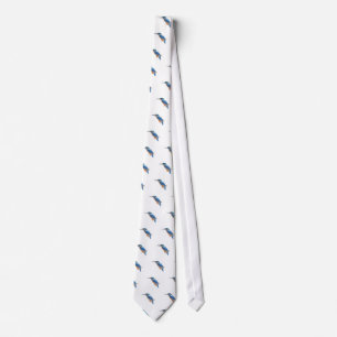 L'oiseau de martin-pêcheur attache des cravates