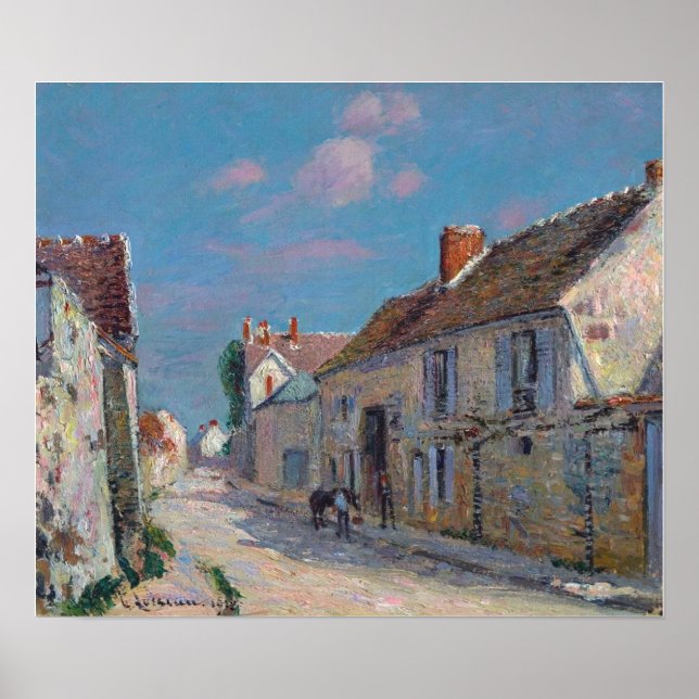 Loiseau - Street At Ennery Seine Et Oise 1912 Poster (Front)