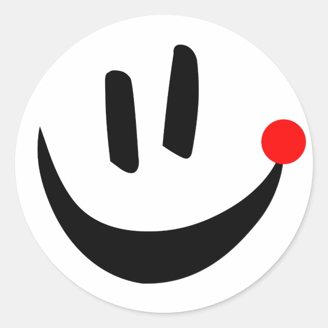 Loka Nota smile sticker (Front)