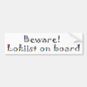 Loki Bumper Sticker