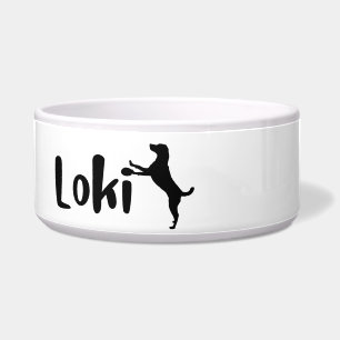 Loki - dogs and cats personalised bowl
