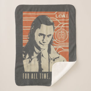 Loki - For All Time. Always! Sherpa Blanket