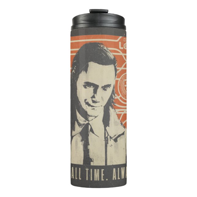 Loki - For All Time. Always! Thermal Tumbler (Front)