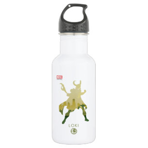 Loki Heroic Silhouette 532 Ml Water Bottle