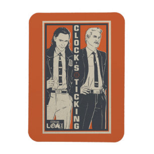 Loki & Mobius - Clock's Ticking Magnet