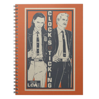 Loki & Mobius - Clock's Ticking Notebook
