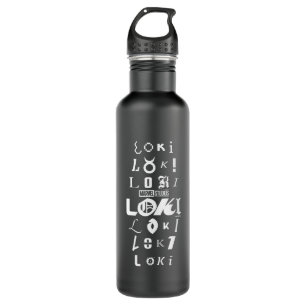 Loki Name Pattern 710 Ml Water Bottle