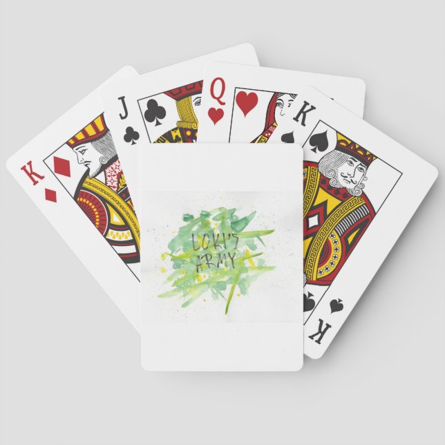 Loki playing cards (Back)