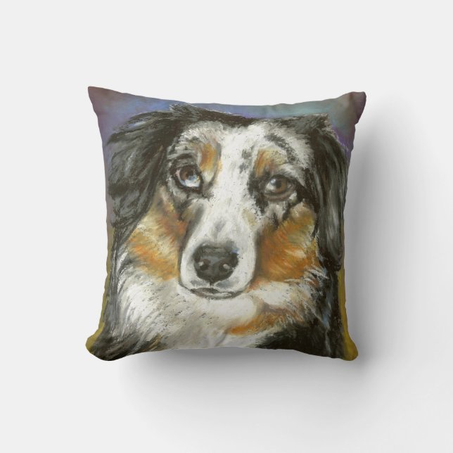 Loki Throw Pillow (Front)