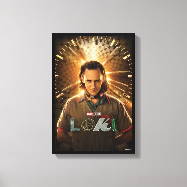 Loki Time Variance Authority Poster Canvas Print (Front)