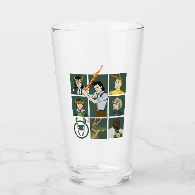 Loki Variant Grid Glass (Front)
