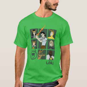 Loki Variant Grid T-Shirt