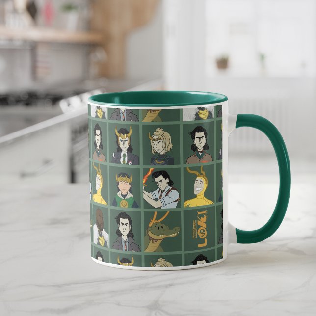 Loki Variant Pattern Mug (Creator Uploaded)