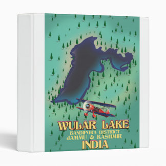 Loktak Lake Manipur state Indian travel poster. Binder