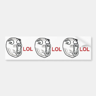 LOL BUMPER STICKER