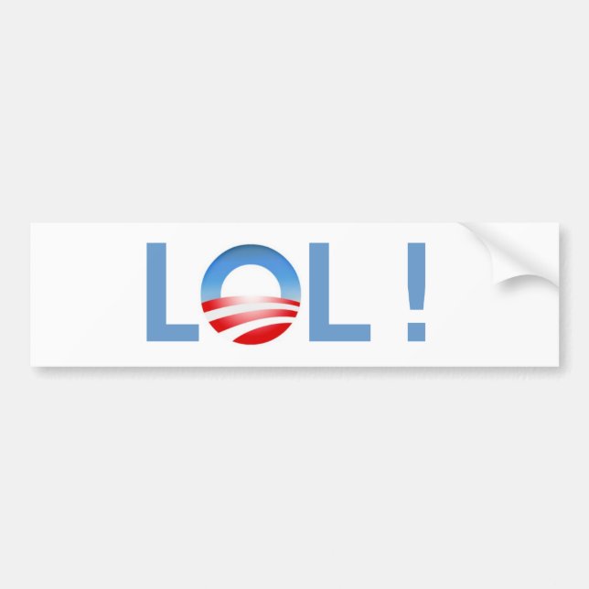 LOL BUMPER STICKER (Front)
