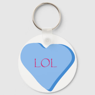 LOL Candy Heart Keychain