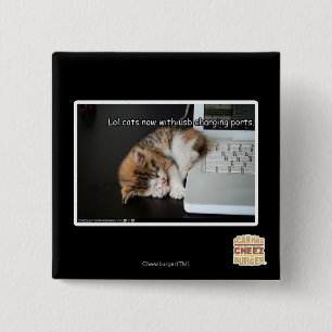 Lol cats with USB 2 Inch Square Button