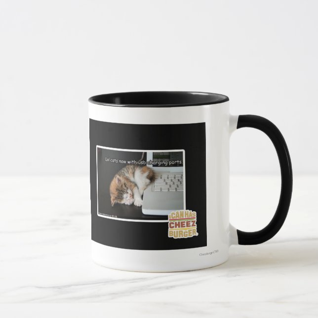 Lol cats with USB Mug (Right)