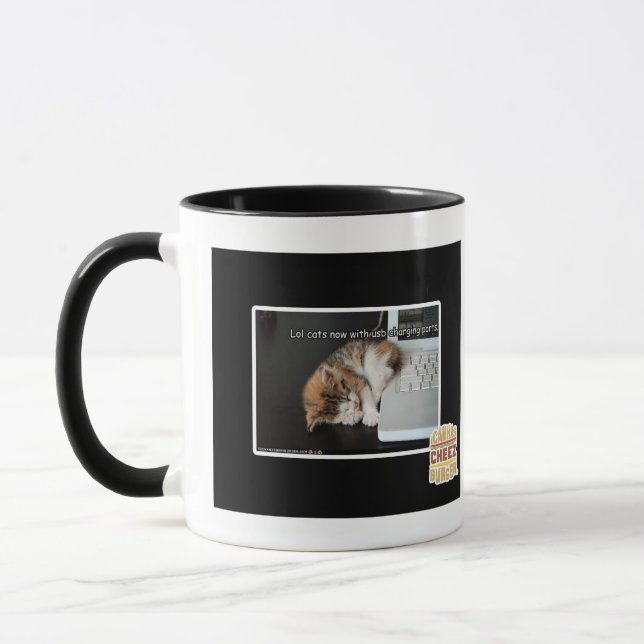 Lol cats with USB Mug (Left)