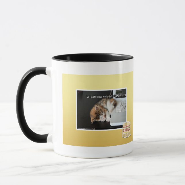 Lol cats with USB Mug (Left)