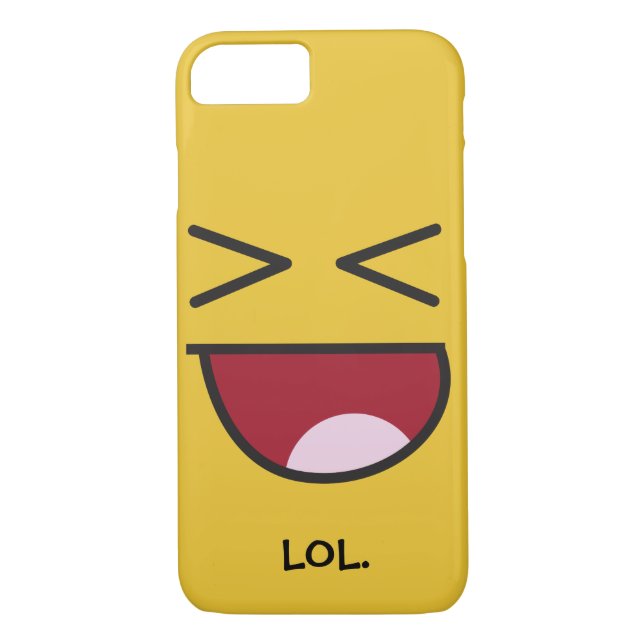 LOL emoji Case-Mate iPhone Case (Back)