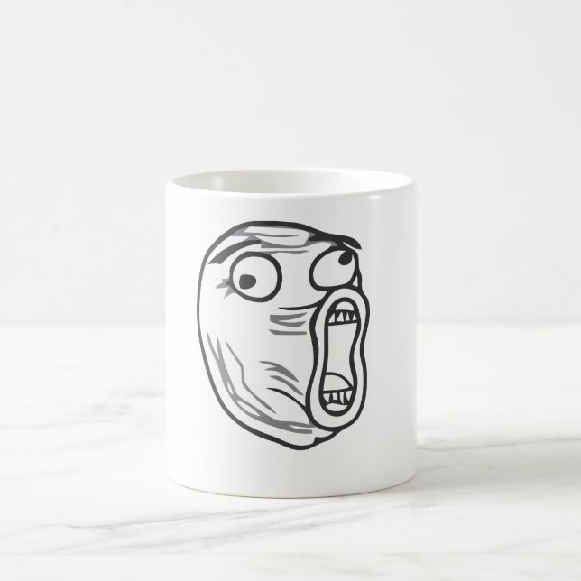 LOL Face Coffee Mug (Center)