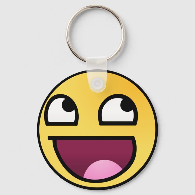 LOL Face Keychain (Front)